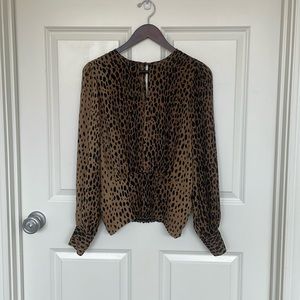 Good American leopard print top